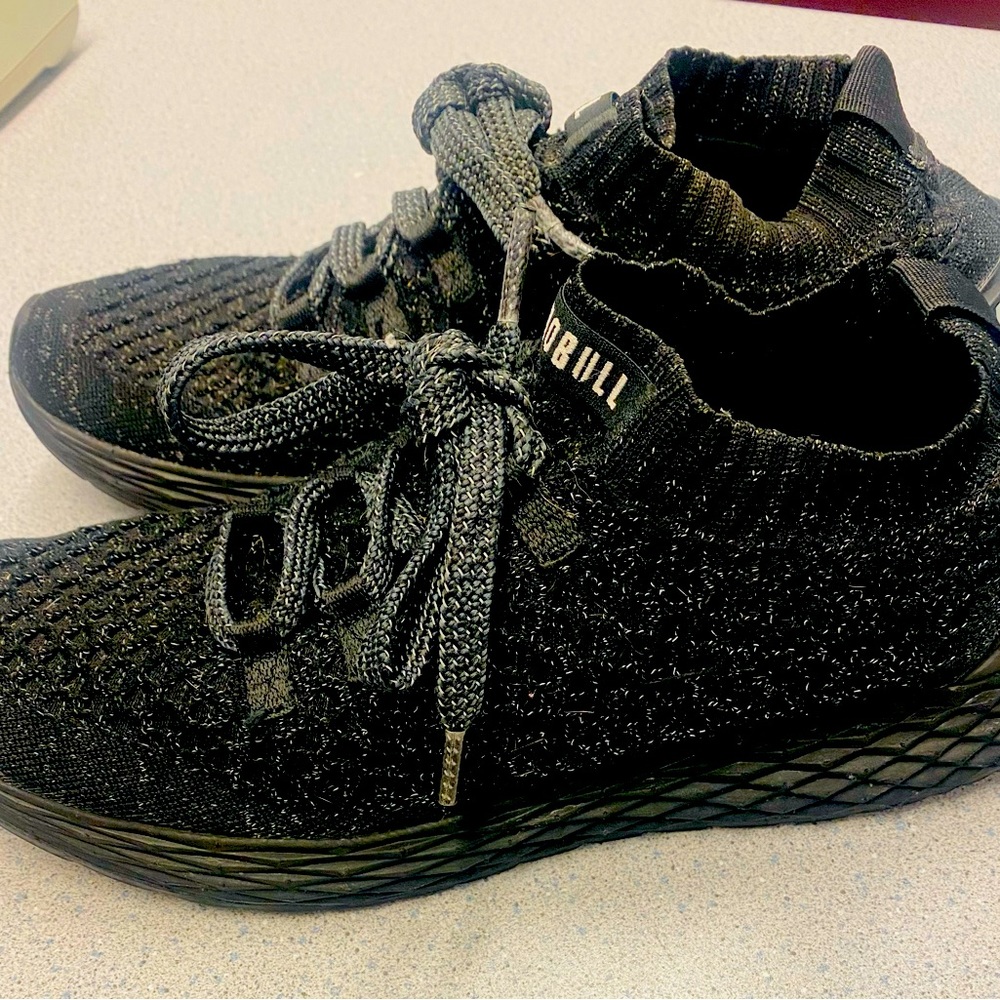 No Bull Black Reflective knit Runner